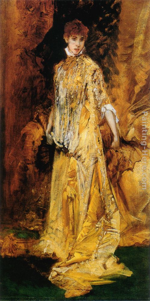Sarah Bernhardt painting - Hans Makart Sarah Bernhardt art painting